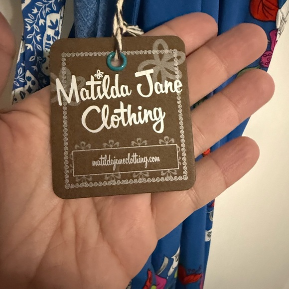 Matilda Jane Blue Floral Dress NWT XXL - Picture 6 of 8